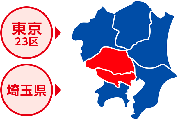 東京23区・埼玉エリア